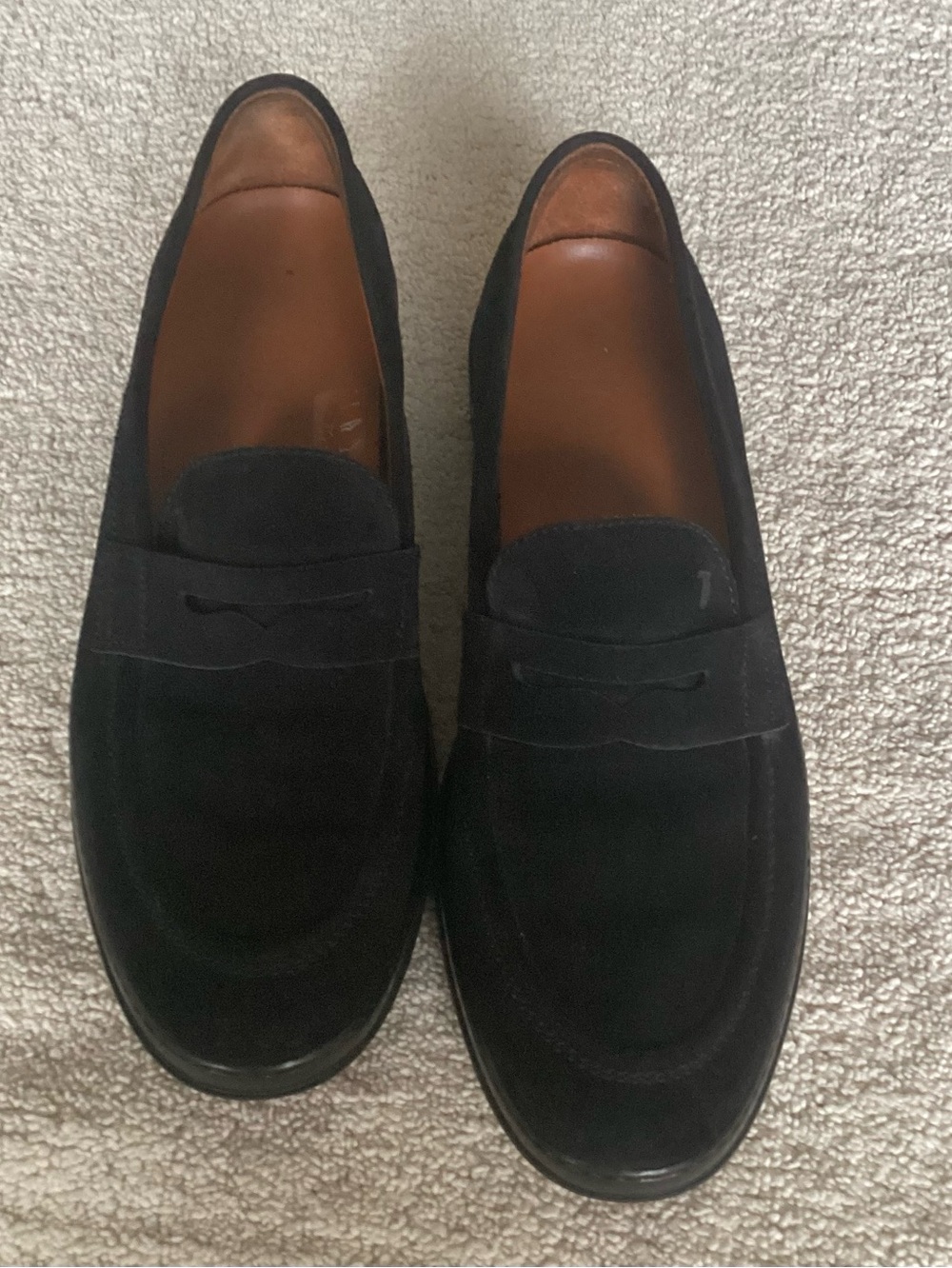 Tod's Black Loafers Size US 8